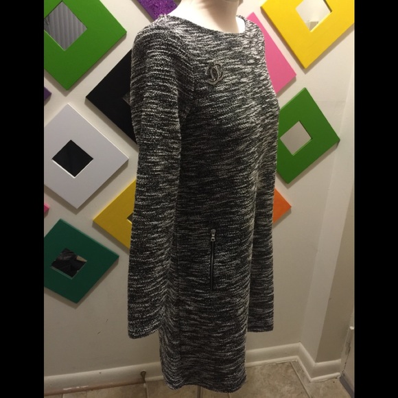 NWOT Gap Black and White Dress (M) - Picture 5 of 5